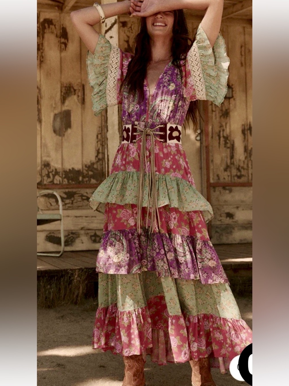 Spell melody ra ra gown , S new